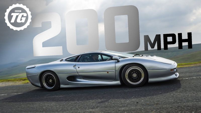 PREVIEW: Attempting 200mph in the Jaguar XJ220 | Top Gear: Series 29