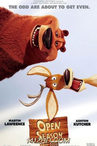 อนิเมชั่น Open Season คู่ซ่า ป่าระเบิด (2006) พากย์ไทย - 1412HD