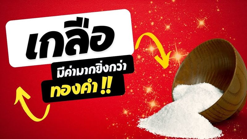 เกลือ ในหน้าประวัติศาสตร์โลก