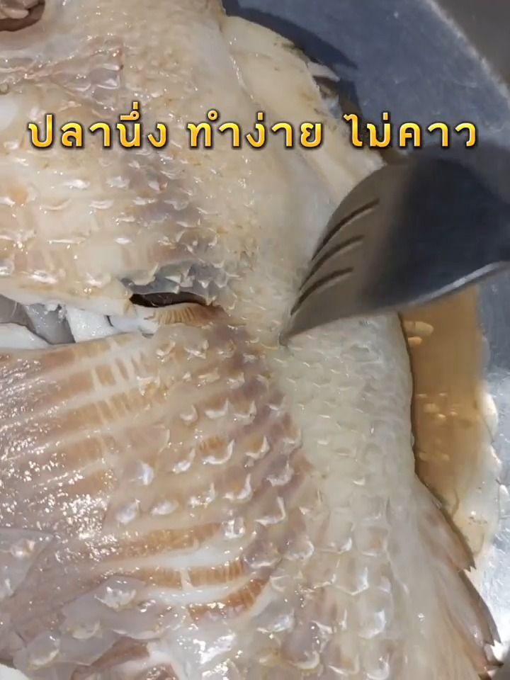 ปลานึ่ง ทำง่าย ไม่คาว | ปลานึ่งสูตรที่ทำง่ายที่สุด ไม่คาว พร้อมผักนึ่ง กับแจ่วปลาร้า ก็แซ่บจ้า | By กิน กับ เกด | Facebook