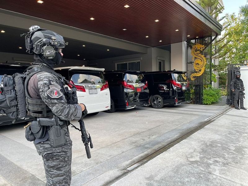 Thai Police Raid Luxury Homes in Probe Linked to Chinese Triad