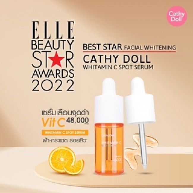 Cathy Doll ไวท์ทามินซีสปอทเซรั่ม 30ml