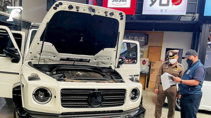 ลัมโบร์กินี 100 ล้าน ติดปีกล่องหน รถหรูแก๊งมาเก๊า 888 ตำรวจลุยค้น 3 จุดไม่พบ (คลิป)