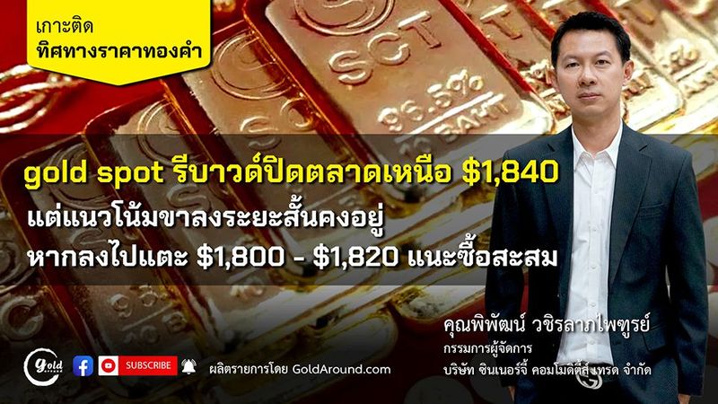 เกาะติดทิศทางราคาทองคำรอบสัปดาห์ 20-24 ก.พ.66 | พูดคุยกับ คุณพิพัฒน์ วชิรลาภไพฑูรย์ SCT GOLD (คลิป) - Gold Around