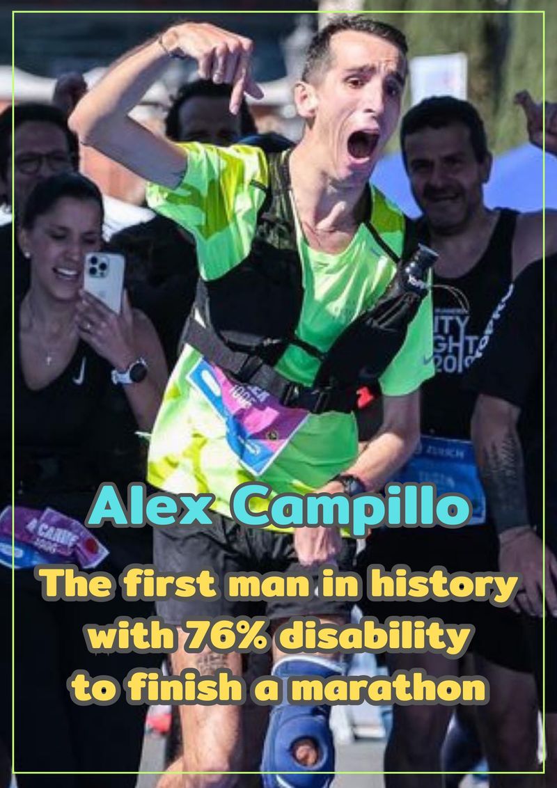 [วิ่งไปเรื่อย | Keep running] นี่คืออีกหนึ่งแรงบันดาลใจ ️ Alex Campillo ...