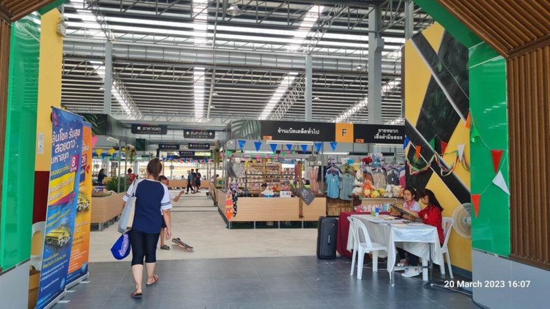 ตลาดสุขประชามาร์เก็ต ฉลองกรุง เปิด 5.00 – 21.00 น.| หาตลาด