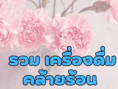 เครื่องดื่มคลายร้อน ต้อนรับซัมเมอร์ แคลอรี่ต่ำ