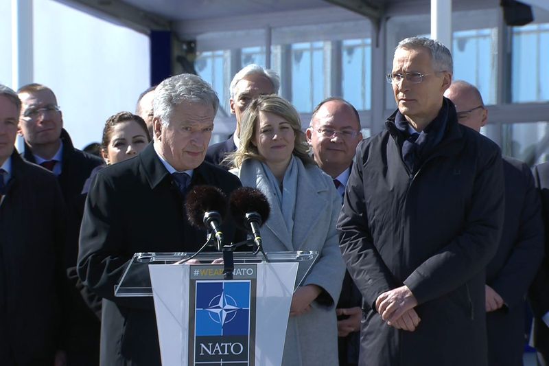 Speech by President of the Republic of Finland Sauli Niinistö at the NATO accession ceremony in Brussels, 4 April 2023 - Presidentti