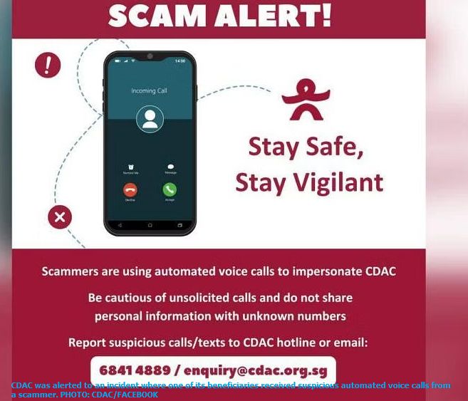 [Nobody] CDAC warns of scammers impersonating its officers on the phone ...