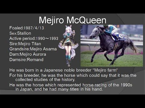 Uma Musume season 2 Character information＆model horses