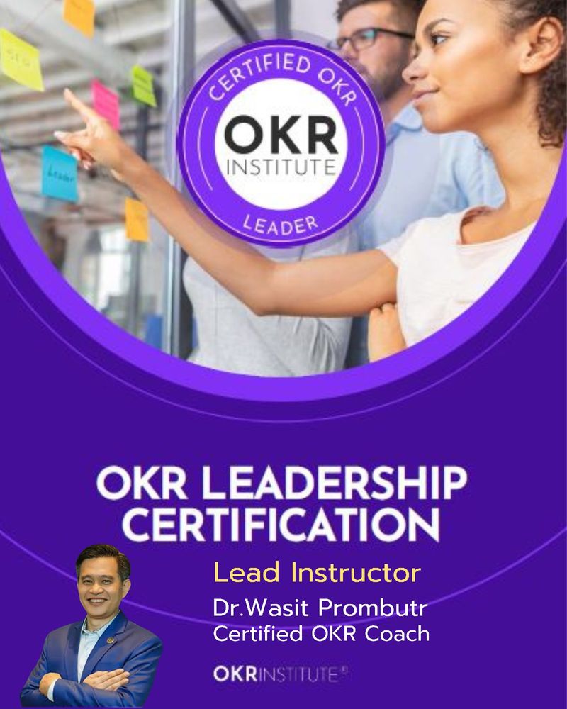 [กลั่นหามาเล่า] OKR LEADERSHIP CERTIFICATION Learning outcomes: