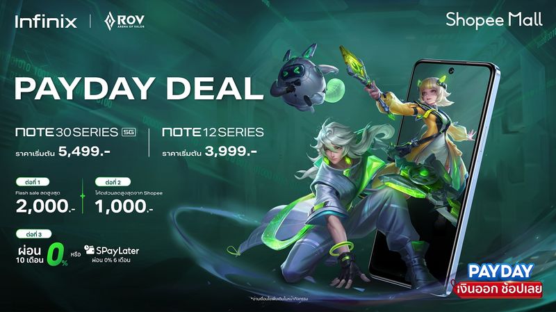 [SUCCESS CHANNEL] Infinix ยกทัพรวมมือถือรุ่นฮิต จัดโปรฯ ส่งท้ายเดือนแบบ ...
