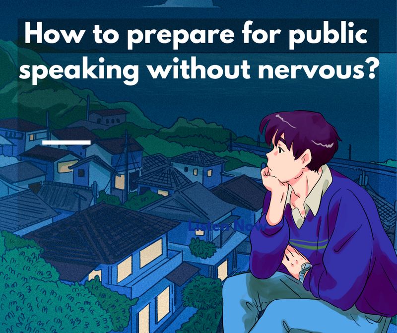 [English Fit ชัวร์] How to prepare for public speaking without nervous? ChatGPT Public speaking