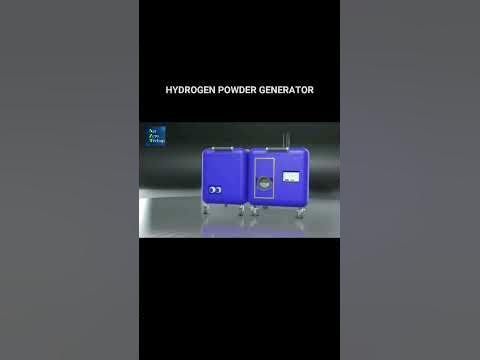 ♻️ เครื่องกำเนิดไฟฟ้า ”พลังงานไฮโดรเจนแบบผง” เครื่องแรกของโลก (Hydrogen Powder Generator) #NetZero