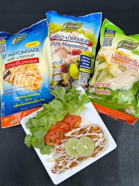 สวีทมายองเนส ไก่กรอบ ซอสครีมมะนาว - Food For Food Service