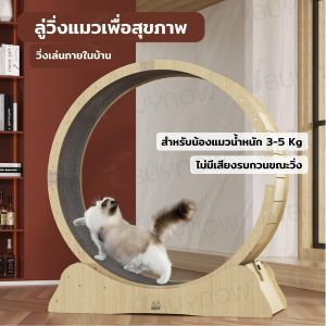 Cat exercise wheel ลู่วิ่งแมว ลู่วิ่งออกกำลังแมว 35x84x97 cm ST221011-43