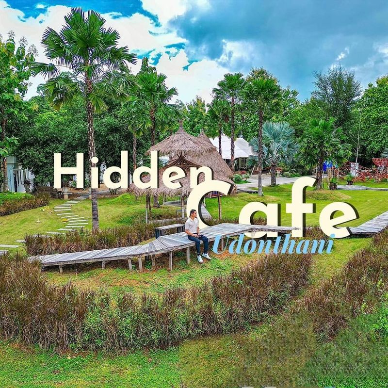 [ฅน ติด เที่ยว] Hidden Cafe' Udonthani 🛖 ดินแดนแห่งความสุข ท่ามกลาง