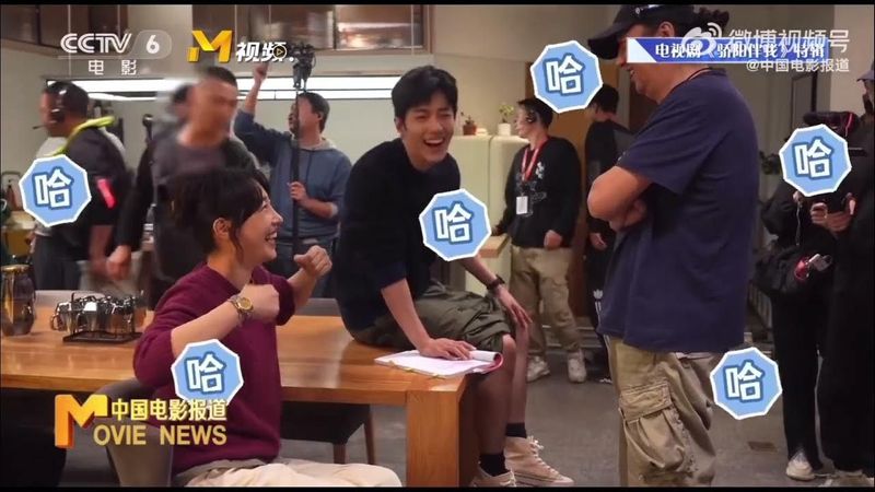 เซียวจ้านให้สัมภาษณ์ช่องCCTV-6