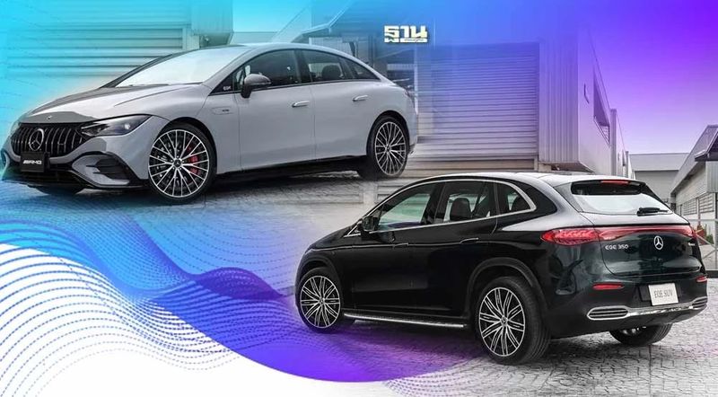 เบนซ์ นำเข้า EV 2 รุ่นใหม่ ตระกูล EQE เปิดตัวในไทย