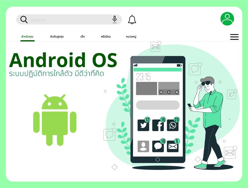 [Def (Data Alchemist) ] Android OS ระบบปฏิบัติการใกล้ตัว มีดีว่าที่คิด ...