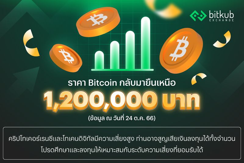 [Bitkub.com] Bitcoin ทะลุ 1.2 ล้านบาทที่ Bitkub Exchange ท่ามกลางกระแส ...