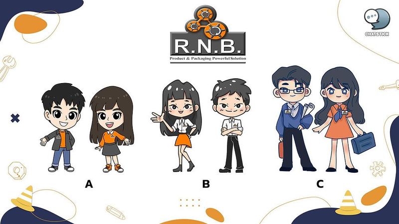 มาสคอต “R.N.B. Product”