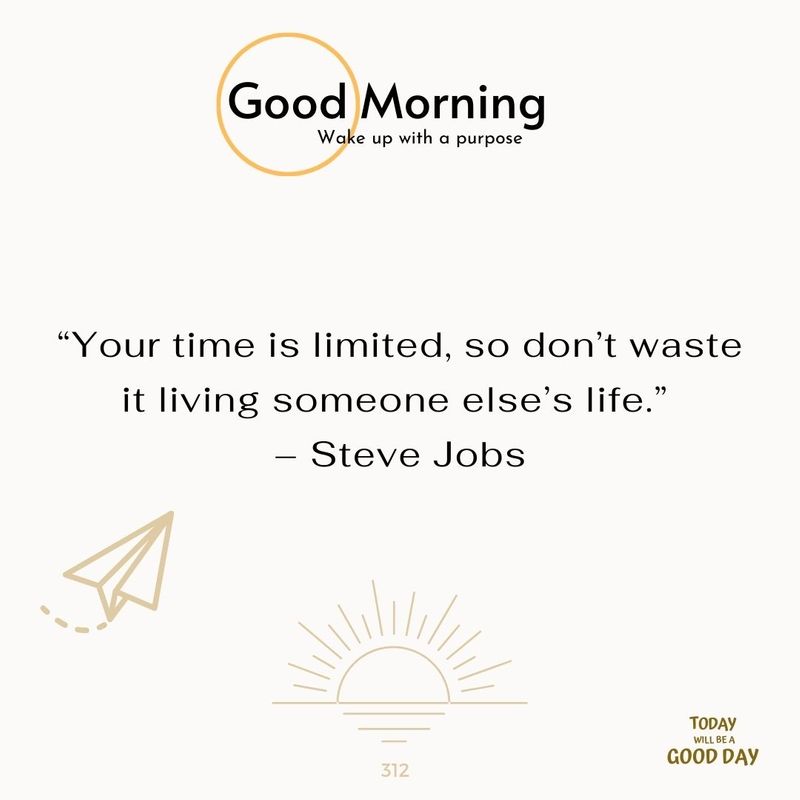 [Good Morning Quotes] ☀️ The selected quote for this morning is.... 📰📖 ...