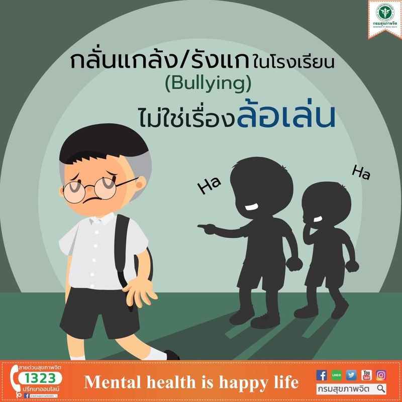 Bully ระเบิดเวลาลูกใหญ่ในโรงเรียน เด็กไทยเสี่ยง “ซึมเศร้า - คิดสั้น”