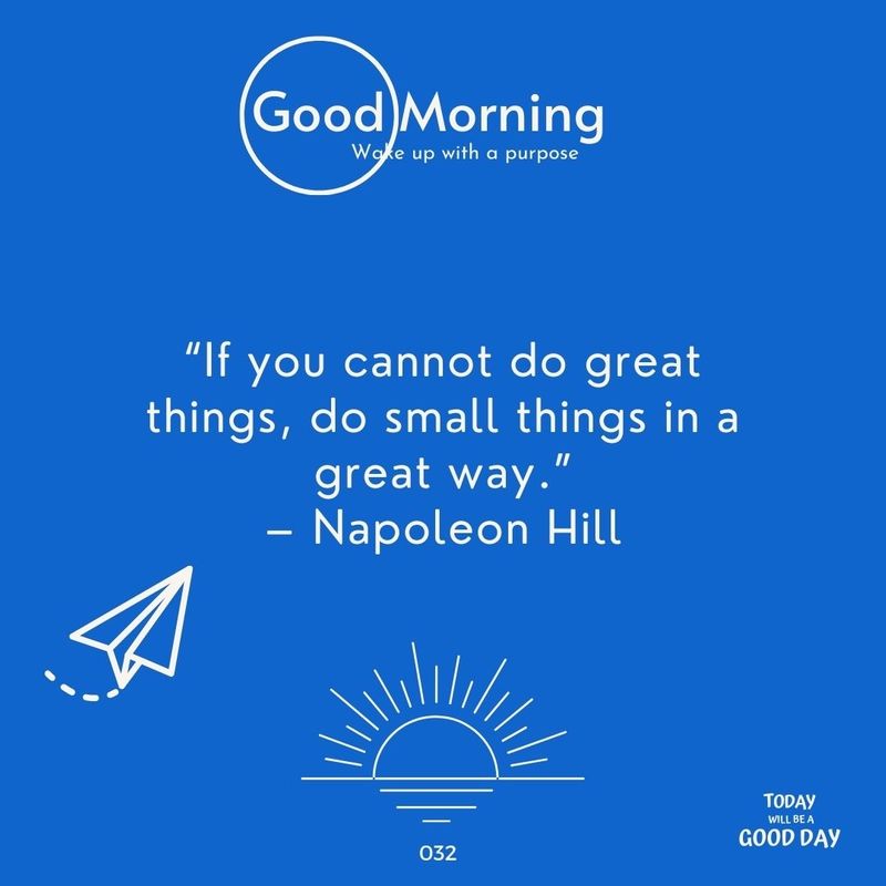 [Good Morning Quotes] ☀️ The selected quote for this morning is.... 📰📖 ...
