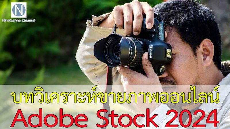 บทวิเคราะห์ขายภาพออนไลน์กับ Adobe Stock 2024