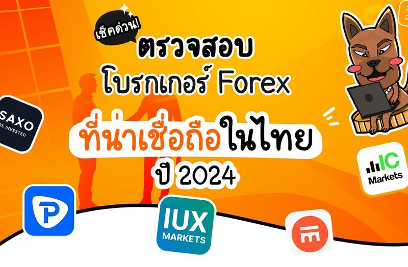 เช็คด่วน! ตรวจสอบโบรกเกอร์ Forex ที่น่าเชื่อถือในไทย ปี 2024 (ตารางเปรียบเทียบ) - Review Brokers