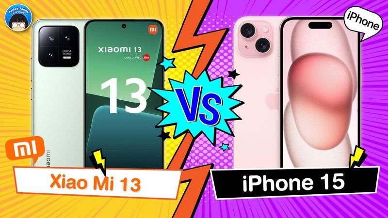 เทียบสเปค Apple iPhone 15 vs Xiaomi 13 -