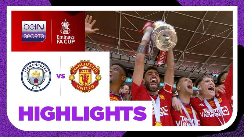 Manchester City 1-2 Manchester United | FA Cup 23/24 Match Highlights