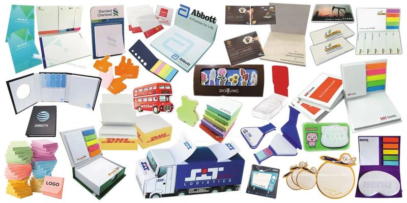 โพสอิทพิมพ์โลโก้ รับทำ POST IT 3M พร้อมสกรีน ผลิตตามแบบ