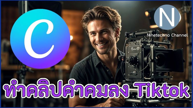 ทำคลิปคำคมลง Tiktok
