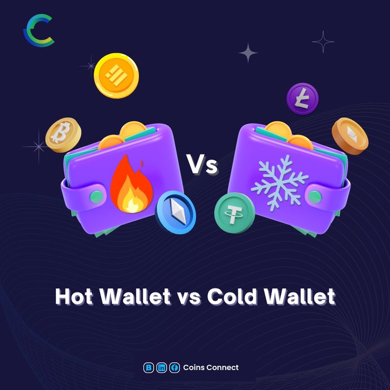 [Coins Connect] Hot Wallet vs Cold Wallet ต่างกันอย่างไร ในยุคดิจิทัล