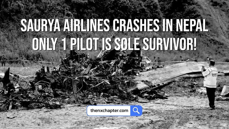 โกงความตาย! สภาพยับขนาดนี้...รอดได้ไง? Saurya Airlines Crashes in Nepal | The NX Chapter