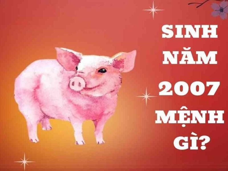 Sinh năm 2007 mệnh gì | BAND