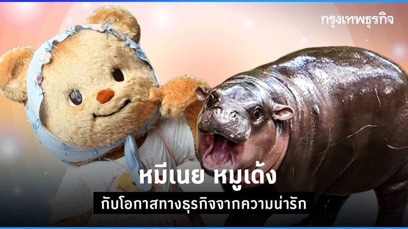 หมีเนย หมูเด้ง กับโอกาสทางธุรกิจจากความน่ารัก