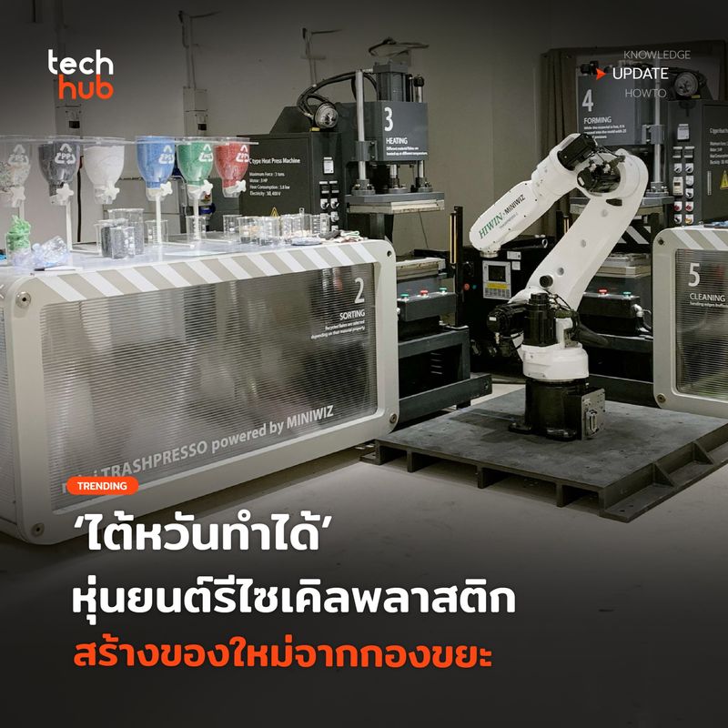 [Techhub] พัฒนาจนใช้ได้จริง สตาร์ทอัป Miniwiz จากไต้หวันออกแบบหุ่นยนต์ ...
