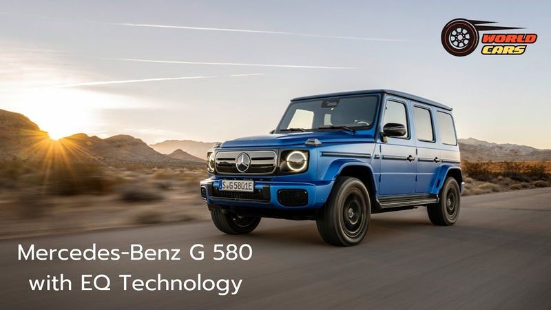 Mercedes-Benz G 580 EQ Technology | Electric G-Class Off-Road SUV Review