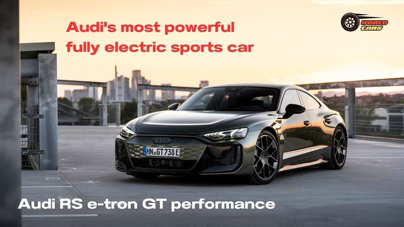 Audi RS e-tron GT Performance - The Ultimate Electric Gran Turismo & Luxury Electric Car