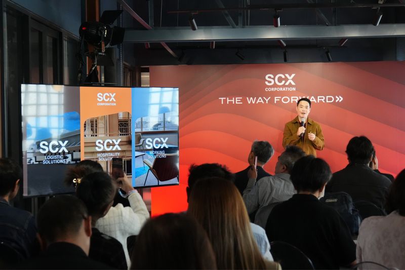 SC Asset] SCX Corporation เรือธงธุรกิจใหม่ของ SC Asset ประกาศโร้ดแมปลงทุน 5 ปี 20,000 ล้านบาท ลุยธุรกิจคลังสินค้า-โรงแรม-ออฟฟิศ ภายในปี 2029 ตั้งเป้าสร้างสัดส่วนกำไรมากกว่า 25% ของกลุ่มธุรกิจ SC มั่นใจพร้อมตอบโ
