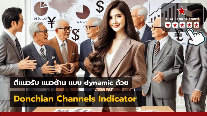 Donchian Channels Indicator เส้นระบุแนวโน้มและความเปลี่ยนแปลงของตลาด
