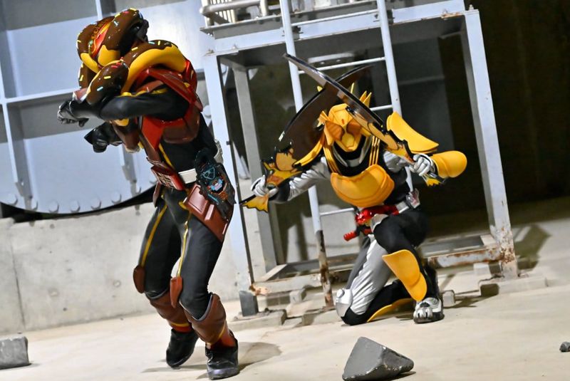 [แมวสีฟ้าจากอนาคต] Kamen Rider Gavv ตอนที่ 12 พลังโดนัทกับการแปลงร่าง ...