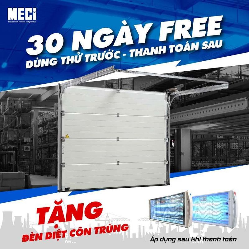 Cửa Trượt Trần Tiêu Chuẩn - MECI Sài Gòn