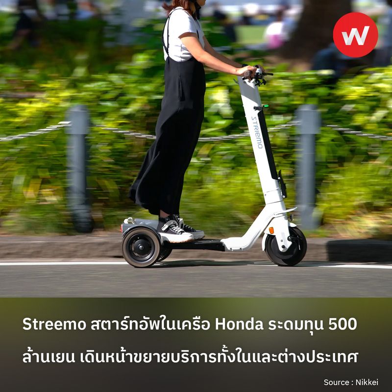 [WABIZ รู้รอบทิศ ธุรกิจญี่ปุ่น] Streemo สตาร์ทอัพในเครือ Honda ระดมทุน ...
