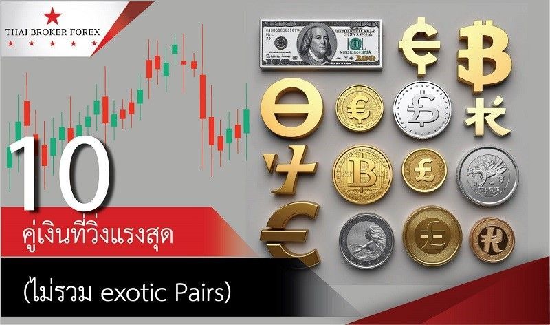 10 คู่เงินที่วิ่งแรงสุด (ไม่รวม Exotic Pairs)