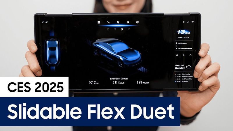 [CES 2025] 슬라이더블 플렉스 듀엣 (Slidable Flex Duet, Samsung Display)