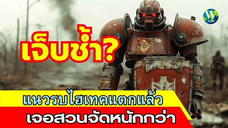 เจ็บช้ำ! แนวรบไฮเทคแตกแล้ว เจอสวนจัดหนักกว่า
